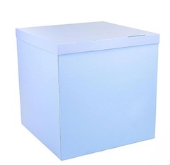 Коробка для Шаров Синяя Самосборная 