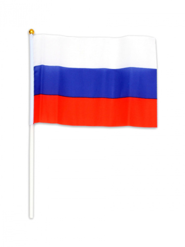 Флаг России без Герба 14 х 21 см 