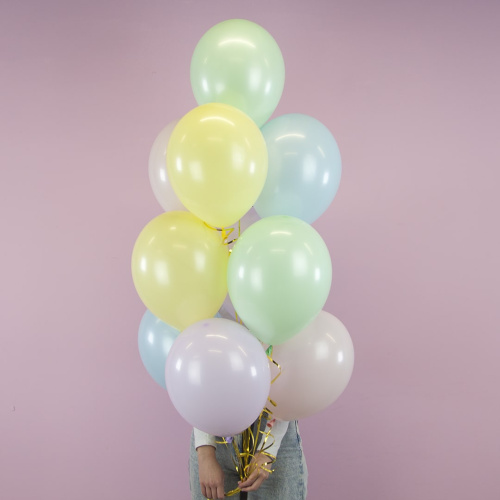 512 12" Пастель Ассорти Макарунс 