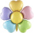 FA 39" Цветок, Лепестки Сердечки Разноцветные 