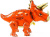 FA 36" Фигура 3D Динозавр Трицератопс Оранжевый 