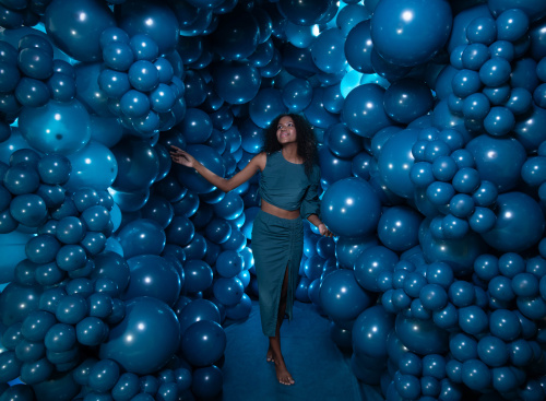 S 5" Пастель Глубокий Сине-Бирюзовый/035 