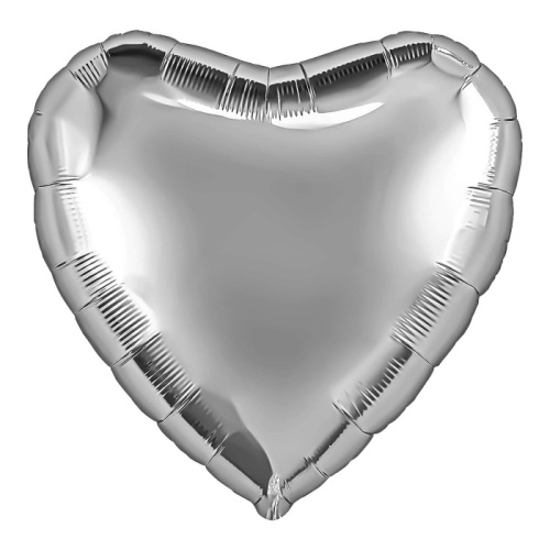 Ag 18" Сердце Серебро 