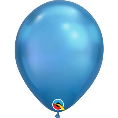 Q 11" Хром Синий, Blue-10 