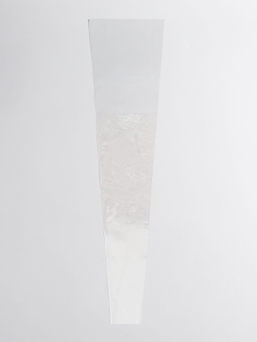 Пакеты для Цветов, Конусы Прозрачные на 1 Розу 6/21/80см/50шт 