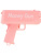 Пистолет с Деньгами Механический Розовый 