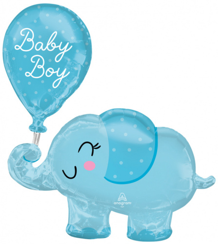 A 31" Слоник Baby Boy Голубой 