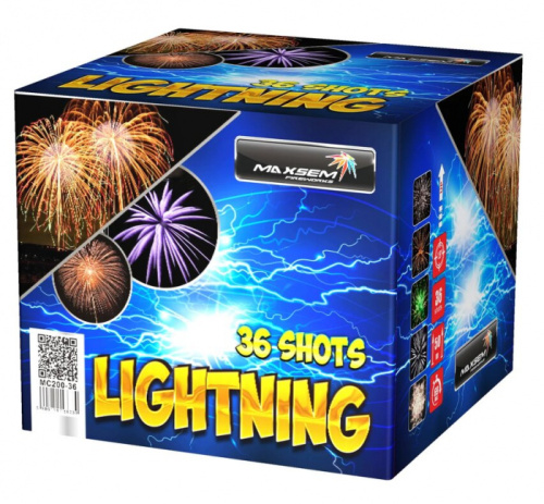 Батарея салютов Lightning (2" 36 выстр. 5 эффектов)