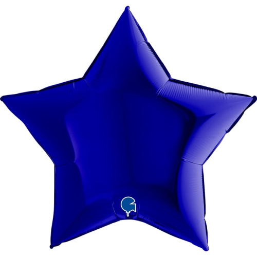 G 18" Звезда Темно-Синяя, Blue Capri 