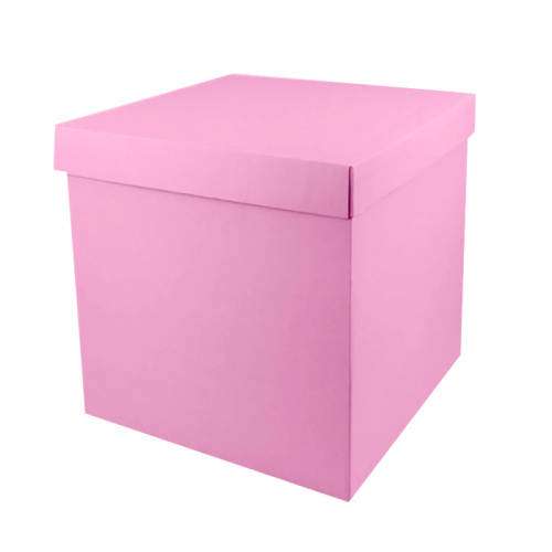 Коробка для Шаров Розовая 70 х 70 х 70см PTM70-rose