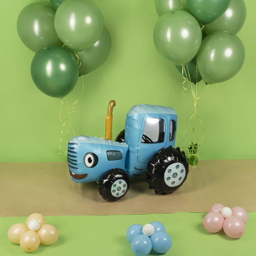 FA 28" Фигура 3D Синий Трактор 