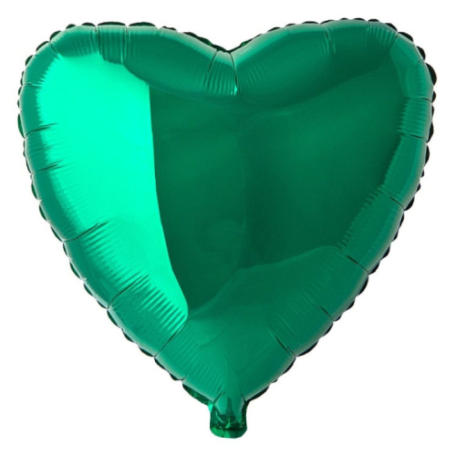 F 32" Сердце Зеленое 