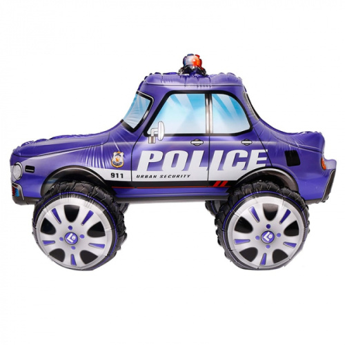 FA 25" Фигура 3D Полицейская Машина Синяя 