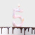 Свеча Цифра Белый Мрамор "5" на Шпажке 