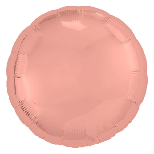 Ag 18" Круг Розовый Коралл 
