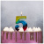 Свеча Цифра Радуга "5" 