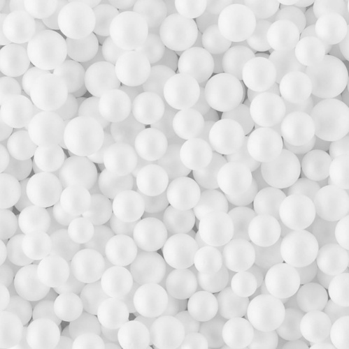 Шарики Пенопласт Белые 6-8мм 