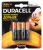 Батарейки AAA Duracell (мизинчиковые) 4шт