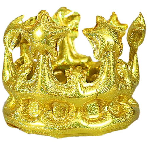 ВЗ 30" Фигура 3D Корона Золотая, Голография 