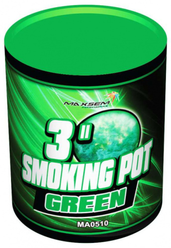 Дым MEGA 60 сек 9 см Зеленый