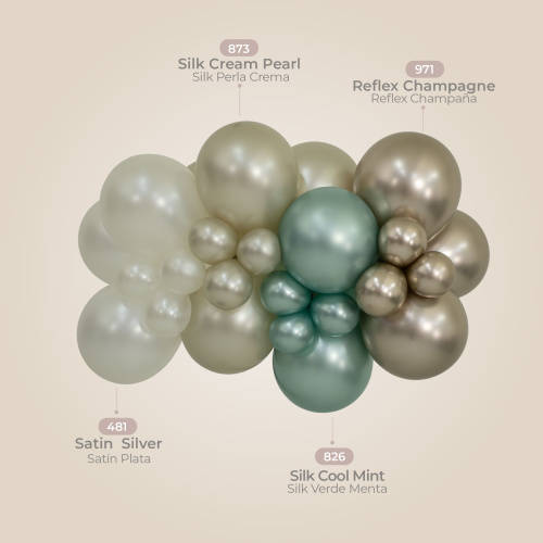 S 5" Шелк Жемчуг Кремовый, Cream Pearl/873 