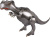 FA 38" Фигура 3D Динозавр Тираннозавр, Серый 