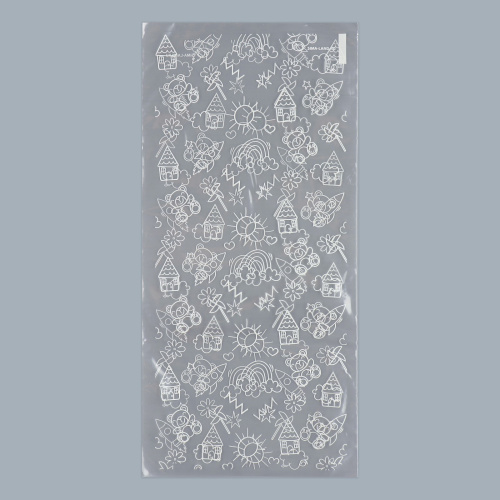 Пакеты БОПП Прозрачные, Детские 14х30см/5шт 