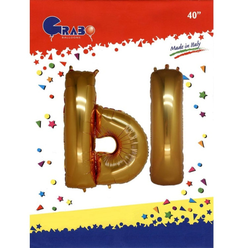 G 40" Буква Ы Золотая 