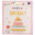 Гирлянда - Буквы HB! Короны и Торт, Макарунс, Глиттер 2м 