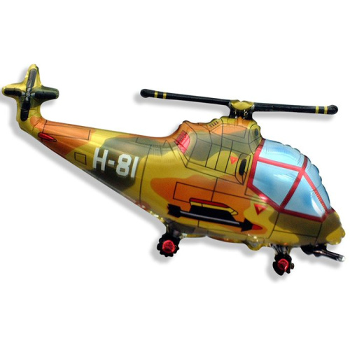 F 14" Мини-фигура Вертолет Военный 