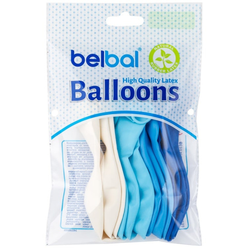 B 105 Пастель  Ассорти Голубая Гамма 12шт 