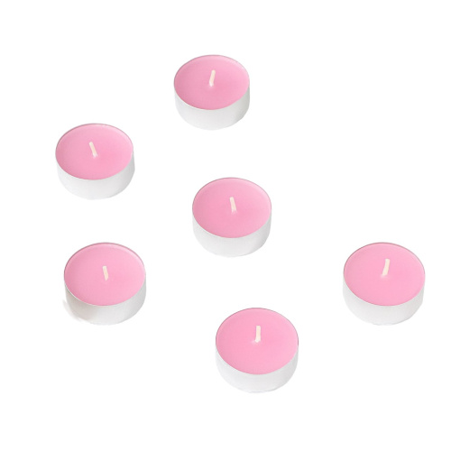 Свечи Чайные Ароматизированные, Роза 12гр/20шт 