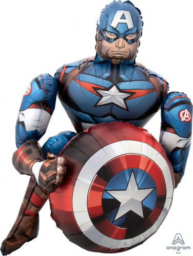 A 39" Ходячая Фигура Мстители Капитан Америка 