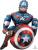 A 39" Ходячая Фигура Мстители Капитан Америка 