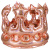 ВЗ 30" Фигура 3D Корона Розовое Золото, Голография 