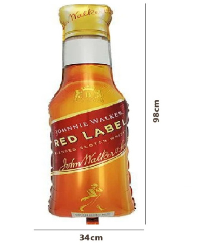 FA 38" Бутылка Виски, RED LABEL 