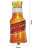FA 38" Бутылка Виски, RED LABEL 