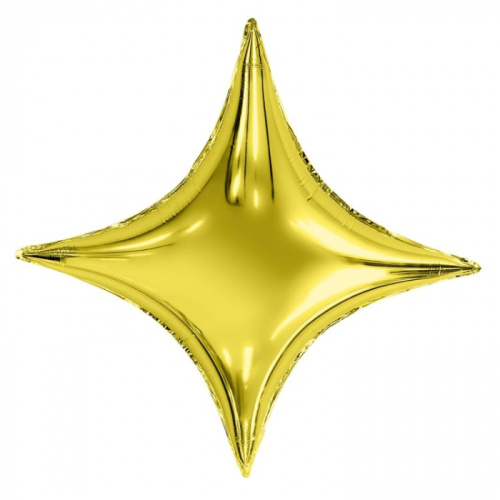 Ag 29" Звезда 4х-конечная Сириус Золотая