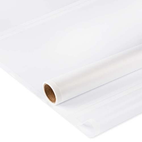 Пленка Матовая Полупрозрачная, Кайма Белая 0,5/9м 