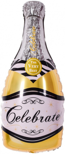 FA 39'' Бутылка Шампанского Золотая 