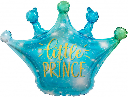 FA 30'' Корона Маленький Принц, Голубая 