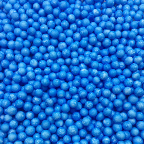Шарики Пенопласт Голубые 6-8 мм 